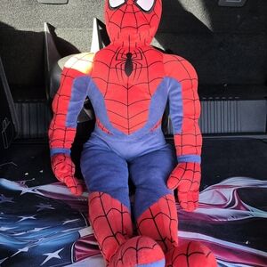 Kids Plush Superhero Doll - Red and Blue